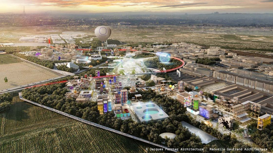 Le futur site de l'Expo Universelle 2025 Paris Saclay